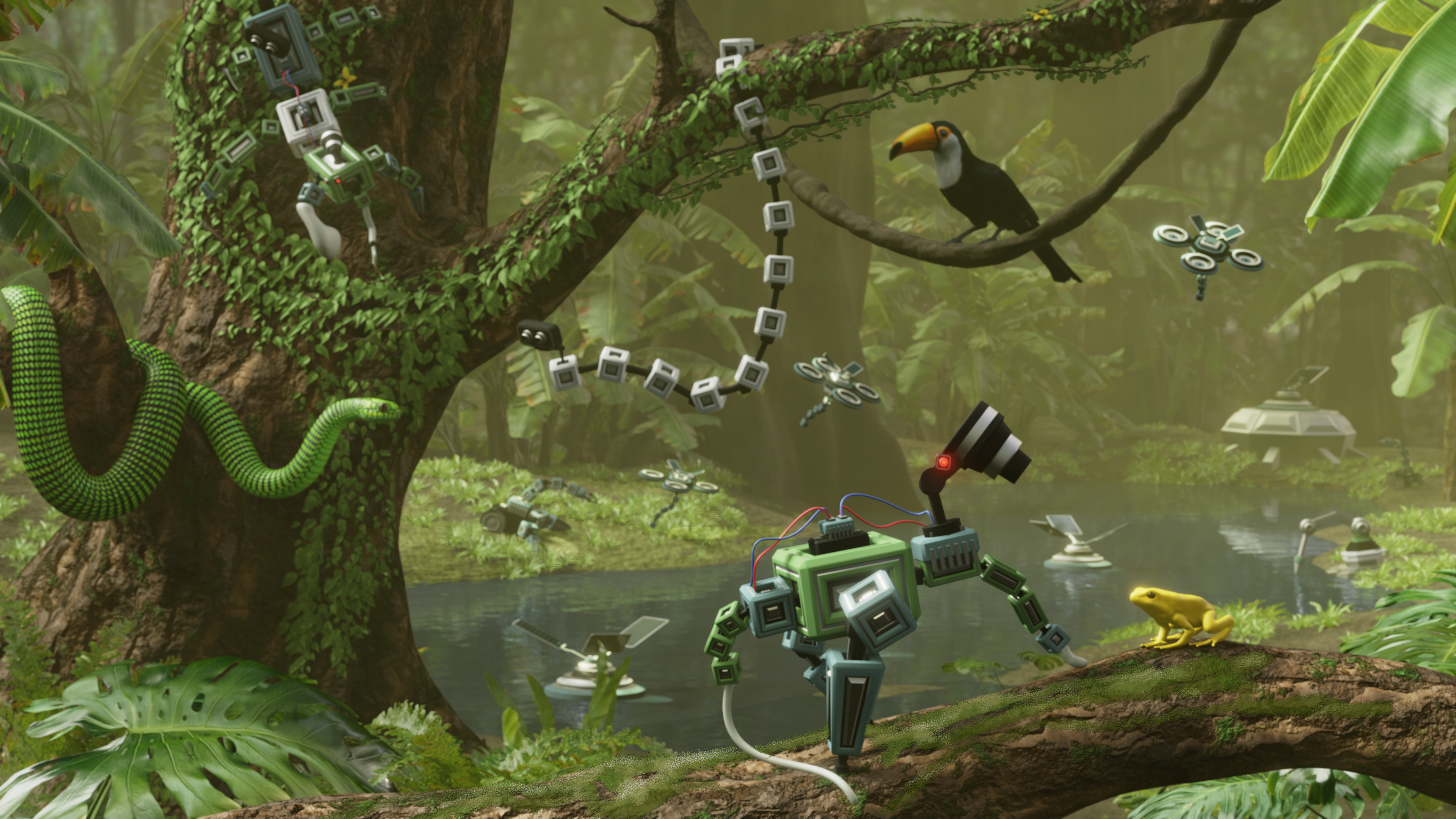 Self-evolving rangers in the jungle